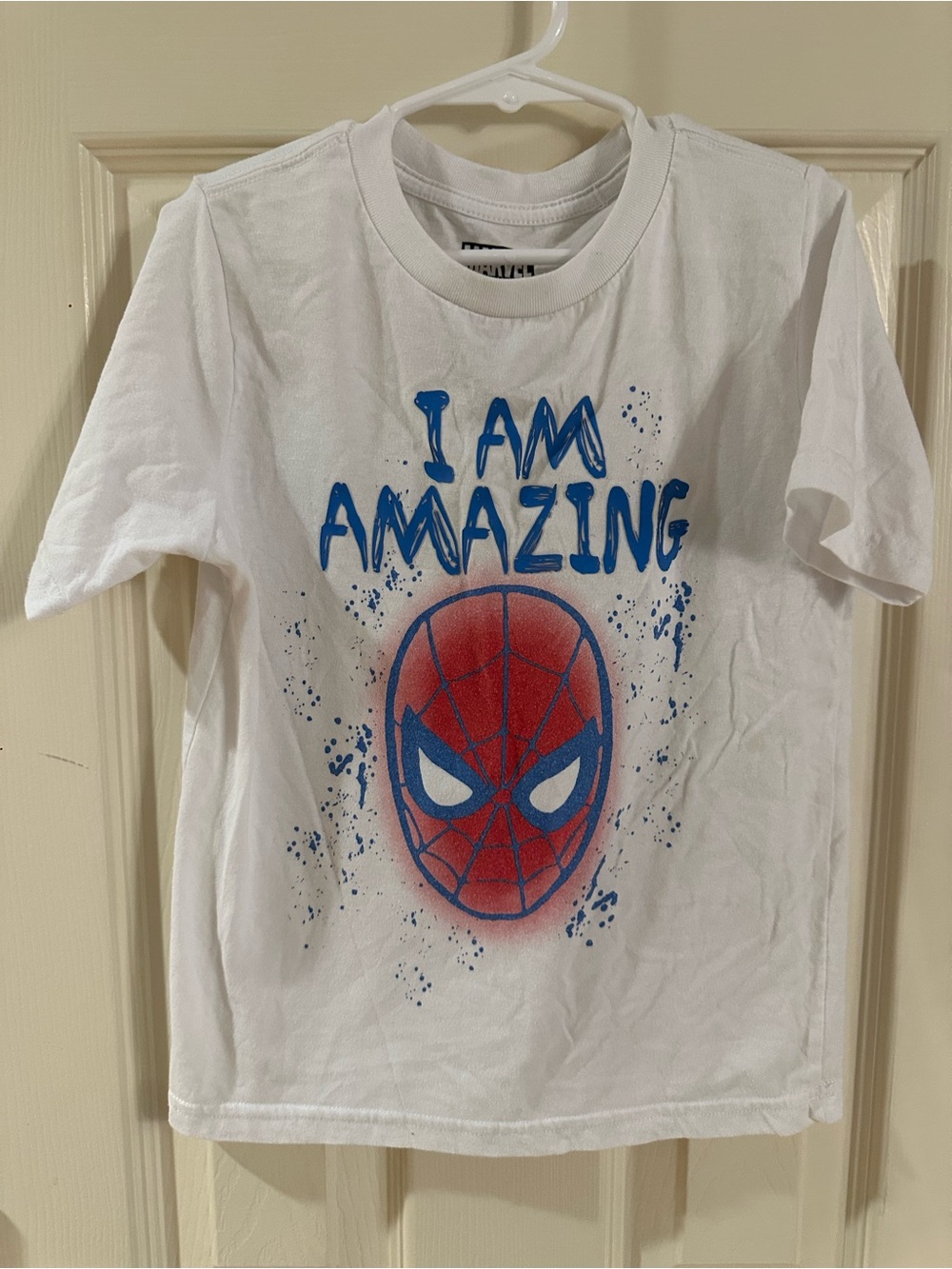 Marvel White Kids Spider-Man 'I Am Amazing' Graphic Tee